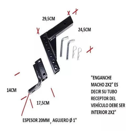 Enganche Ajustable 8 en 1