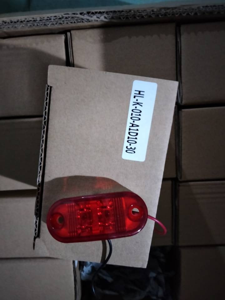 Farol Lateral rojo 2 led