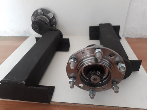 Eje De Torsión Ajustable 2000kg 6x139.7