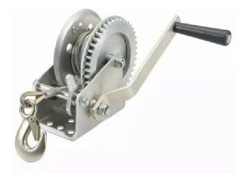 Winche Manual Para Trailer Bote 600lb Carro Arrastre