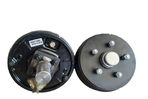 Freno De Inercia 5x114 Para Carro De Arrastre Solo Tambores