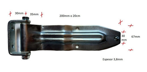 Bisagra 25cm