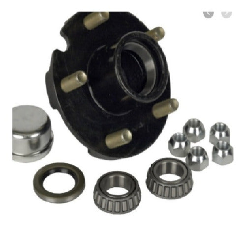 Masa Para Carro De Arrastre 5x114.3 1500kg El Par Enganche