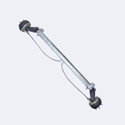 Eje con freno Inercial Piolas 1500kg 5x114.3 Sin Activador