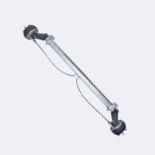 Eje con freno Inercial Piolas 1500kg 5x114.3 Sin Activador