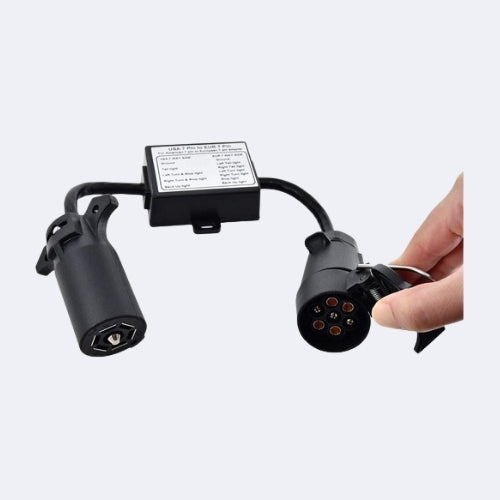 Adaptador Enchufe Americano A Europeo Remolque Con Modulo