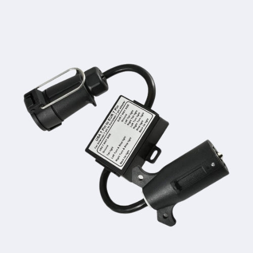 Adaptador Enchufe Americano A Europeo Remolque Con Modulo