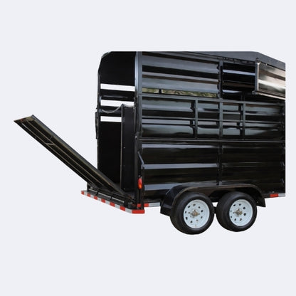 Carro De Arrastre Con Freno Para 2 Caballos  168x244 Util