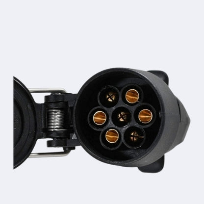 Adaptador Enchufe Americano A Europeo Remolque Con Modulo