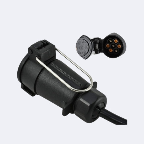 Adaptador Enchufe Americano A Europeo Remolque Con Modulo