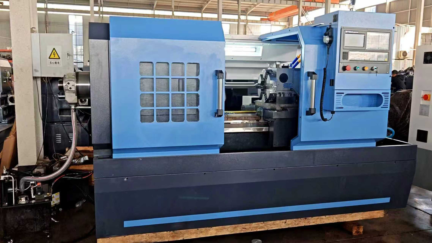 TORNO CNC 1 MTS ENTRE CENTRO TORRETA 6 HERRAMIENTAS