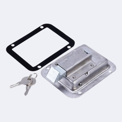 Chapa acero Inox con Llave