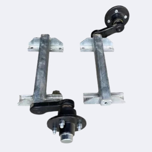 Eje de torsión 750kg ajustable 4x100 importado