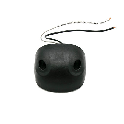 Farol Patente Ovalado Negro 6Led 12 y 24v