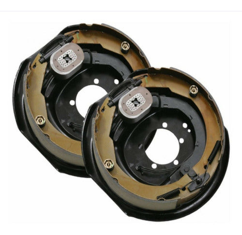 Kit Freno Electrico 6x139 Tambores Balatas Carro De Arrastre