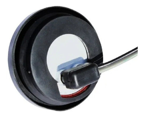 Foco Trocha Led Rojo 2 1/2  Pulgadas Bi-volts Rampla- Camión