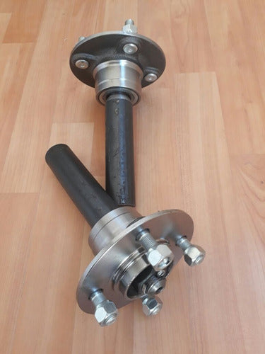 Masa Para Carro De Arrastre 4x114 800kg El Par Enganche