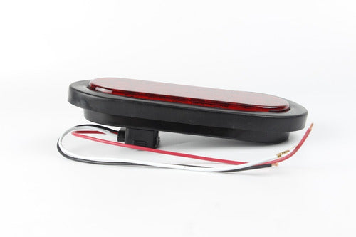 Farol Led Blanco 6 Pulgadas Ovalado Carro Arrastre Trailer