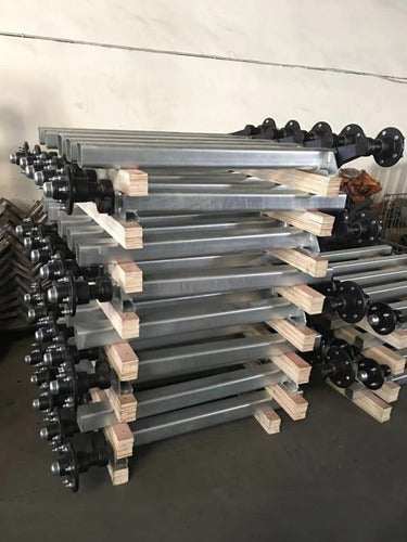Pata De Apoyo Con Apretador Para Carro De Arrastre.