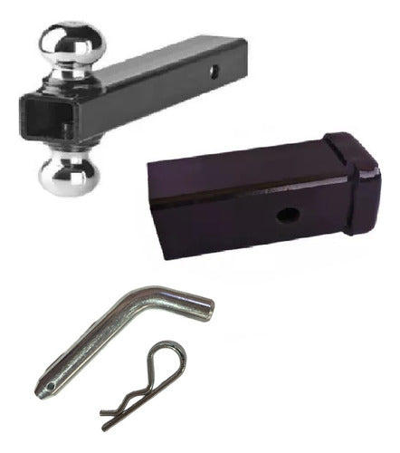 Kit De Remolque Enganche Arrastre Americano Doble Bola