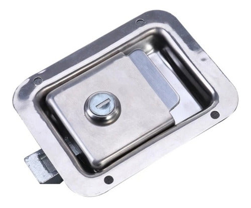Chapa Con Llave Acero Inox Carro De Arrastre Casa Rodante