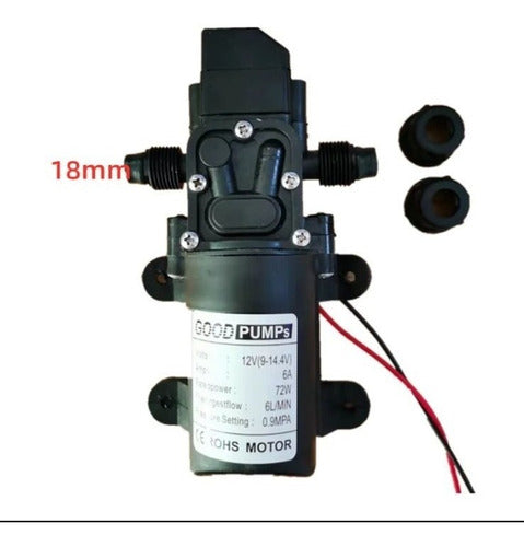 Bomba De Agua 12v 6 L Para Food Truck Carros De Arrastre