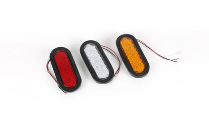 Farol Led Blanco 6 Pulgadas Ovalado Carro Arrastre Trailer